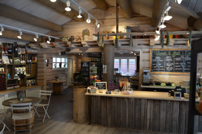 Restaurantbygget på Livland Gård. Foto: Livland Gård.