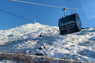 Gondolheisen i Narvikfjellet. Foto: Narvikfjellet.