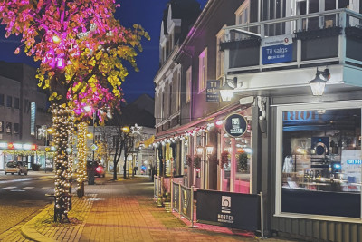 Horten Mikrobryggeri ligger i Storgata i Horten. Foto: Horten Mikrobryggeri.