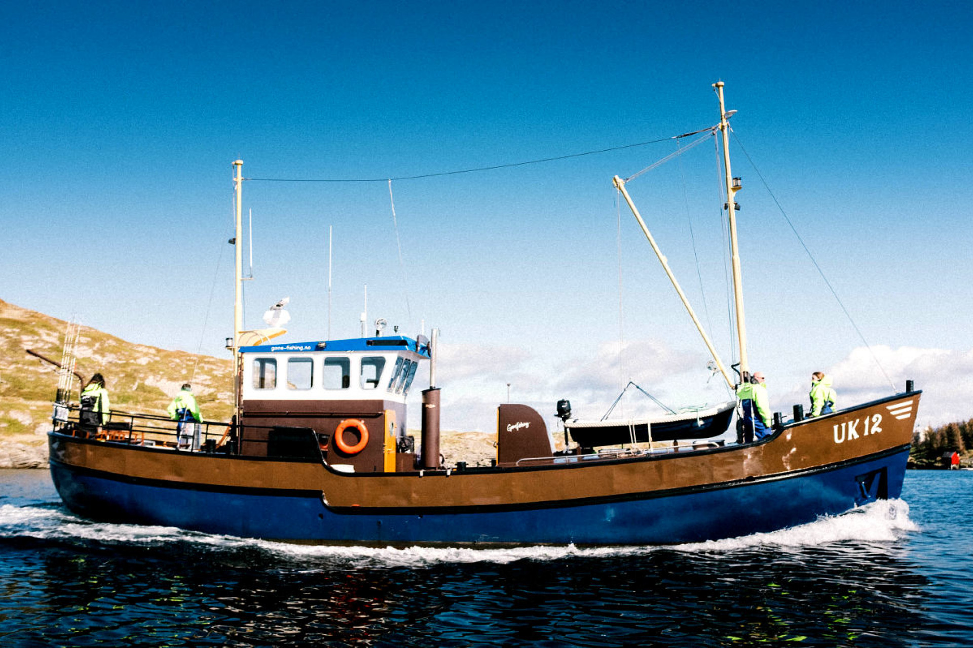 MY Petra er en flott skute for fisketur i Bodø. Foto: Nordland Turselskap.