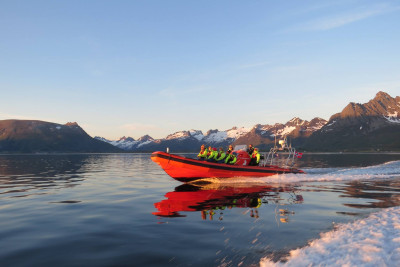 2) RIB-safari ut fra Henningsvær. Foto: Lofoten Opplevelser.