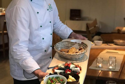 En planke full av smak. Foto: Livland Gård.