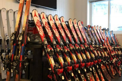 Skiutleie hos Narvikfjellet. Foto: Narvikfjellet.