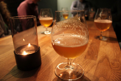 Ølsmaking og foredrag hos Horten Mikrobryggeri. Foto: Adventure Tailor.