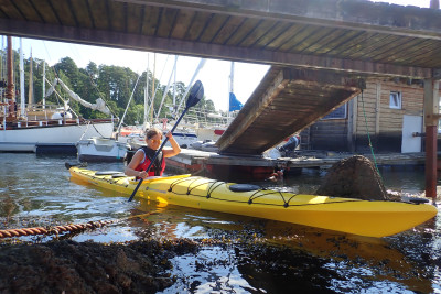 Se Oslo fra nye vinkler på guidet kajakktur. Foto: Oslo Kayak Tours.