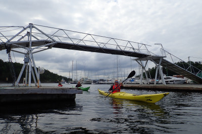 Du kommer frem overalt i en kajakk. Foto: Oslo Kayak Tours.