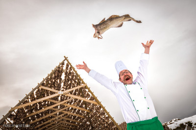 Lokale råvarer, matglede og litt galskap. Foto: Livland Gård.
