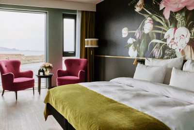 Et flott superiorrom på Thon Hotel Svolvær. Foto: Jarle Hvidsten / Thon Hotel Svolvær.